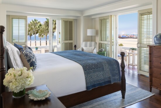 Guest room on the beach.