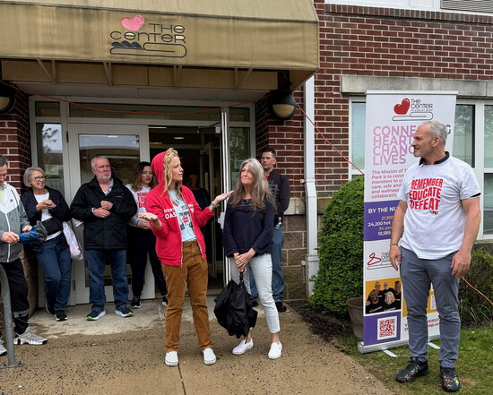 The Center Aids Walk with Executive Director Michael Roland