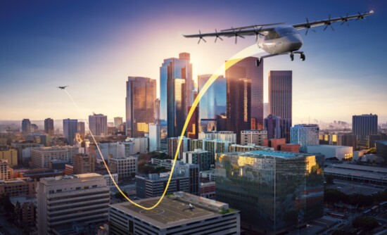Artist rendering of Electra's Commercial Air Taxi