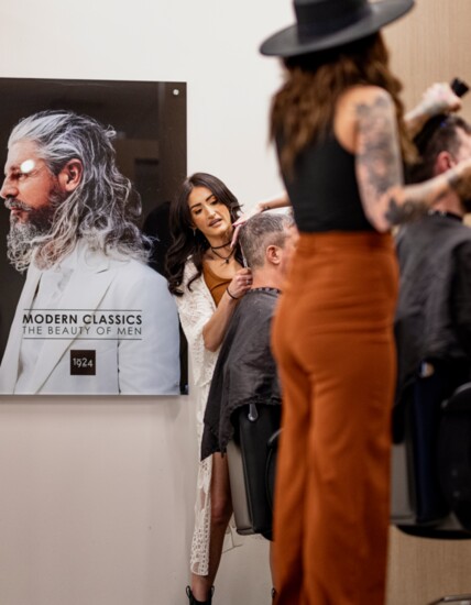 The 1924 team of stylists undergo rigorous and continual training.