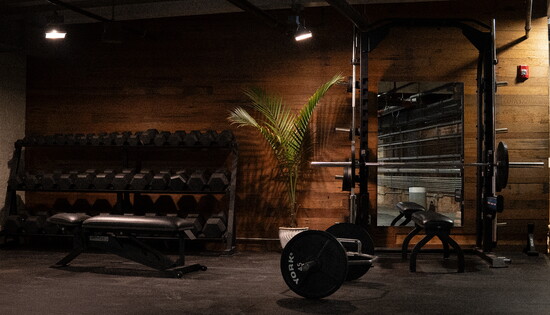 Fitness equipment at Uplift. Photo Credit: Ryan Knutsen