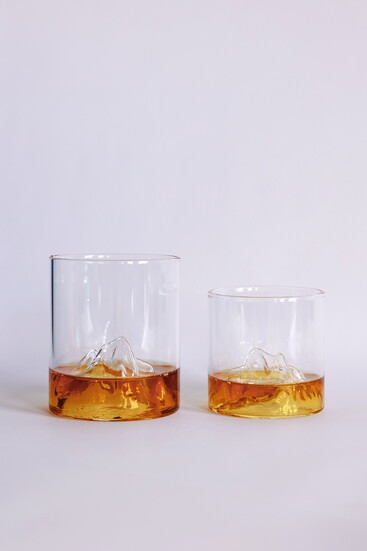 Misty Mountain Glass  Regular  $18.00  Small $15.00