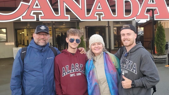 The Schiro family enjoys an Alaska and Canada cruise during their annual family reunion, joined by 44 relatives