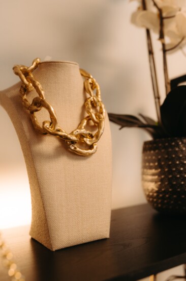 Chunky statement jewelry 