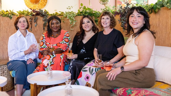 Women inspiring women at House Wine in South Austin.