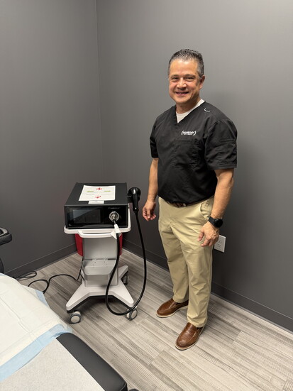 Gameday Men's Health Bargersvile's Matt Steiner, M.D., says OMNIWave technology works wonders.