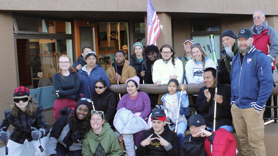 A group of seniors from Governor Morehead School for the Blind in North Carolina and Tennessee School for the Blind traveled to Aspen