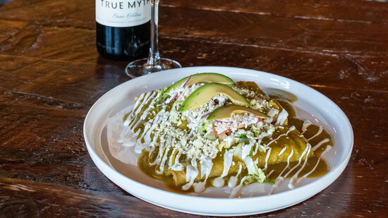 Enchiladas Verde (credit Amee McCaughan)