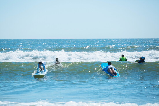 Surfs up at Virginia Beach