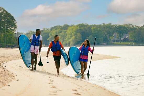 Paddle boarding 