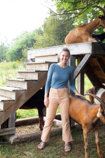 "Foods and local food systems have always been important to me," says Sarah Holway..