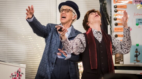 There's plenty of drama during Petite Violette's Dinner Theater.