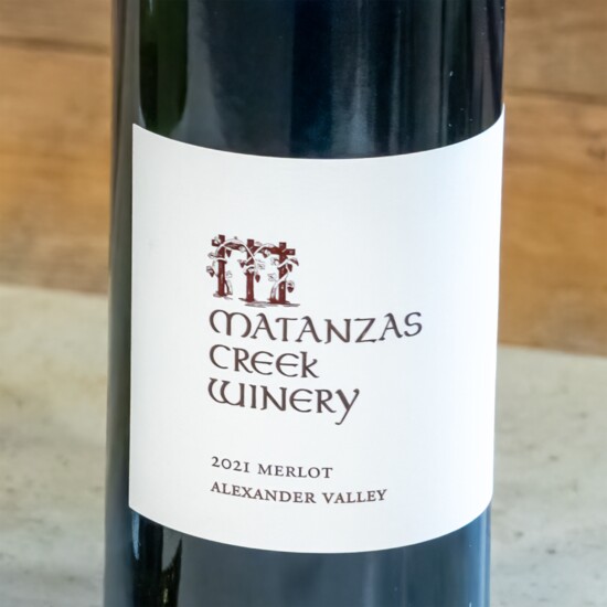 2. Matanzas Creek Winery Merlot - $56.99