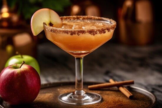 Apple Cider Mocktail Heavy on Brown Sugar 