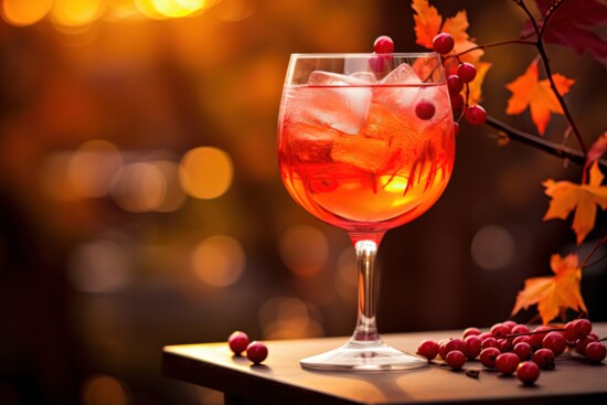 Cherry and Orange Juice Mocktail