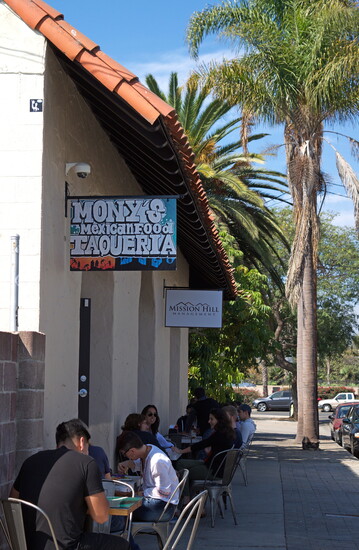 Mony's Mexican Food in the Funk Zone. Photo by Sarah Chorey, Courtesy Visit Santa Barbara