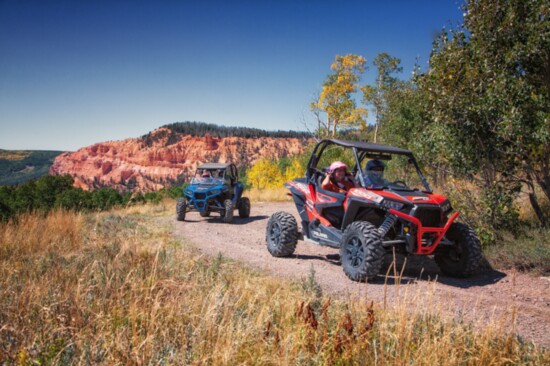 Off-highway vehicle or OHV adventures at Brian Head