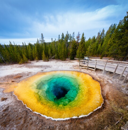 Morning Glory Pool, Yellowstone National Park, Wyoming