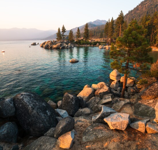 Summer time at San Harbor State Park, Lake Tahoe