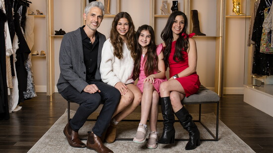 Todd, Lillian, Madison and Stephanie O'Neill