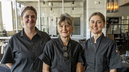 L to R: Jess Lambert, Deb Paquette and Megan Williams/Photo by Mayter Scott 