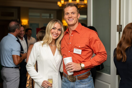 Hallie Ray and Parker McCollum Photo: Tico Mendoza