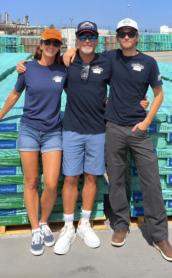Cherie, Brian, and Corey Hicks, the family behind Chandler’s Roofing.
