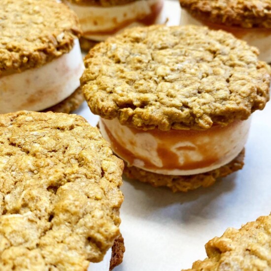 How fun is an ice cream sandwich?! Celebrate at Blithe Creamery with a classic or a future favorite like the “Granny’s Peach Crisp.” blithecreamery.com