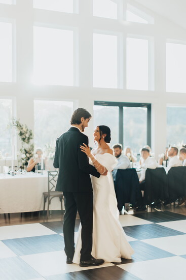 Cameron & Hayden | Photo by Haley Hughes, Black Mountain Weddings