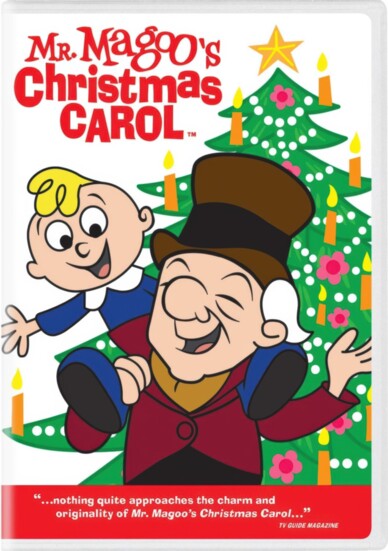 2. "Mr. Magoo's Christmas Carol" (Jim Backus), Blu-Ray, $19.43, Amazon.com