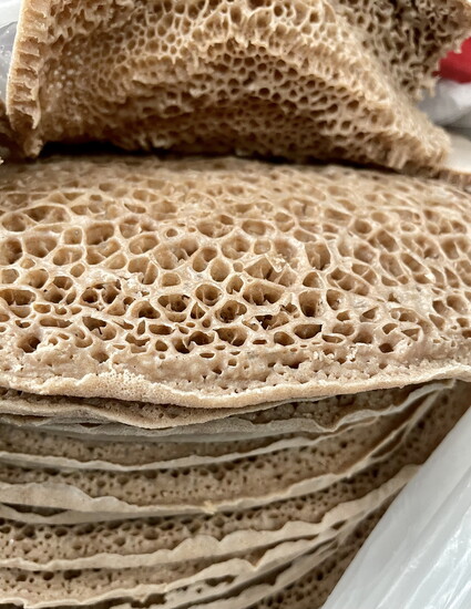 Injera (Sourdough Flatbread)