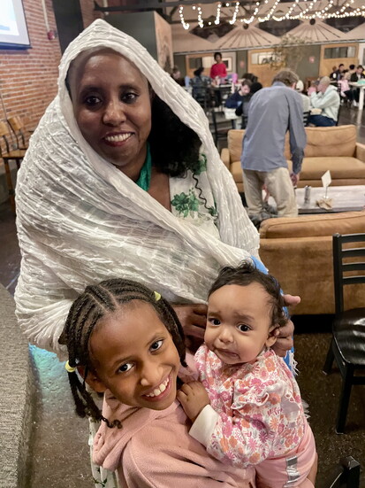 Senait and family