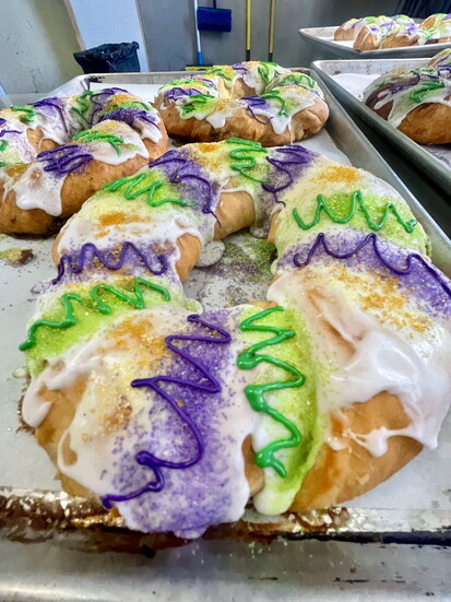 King Cake for Mardi Gras