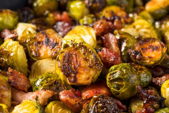 Maple Bacon Brussels Sprouts