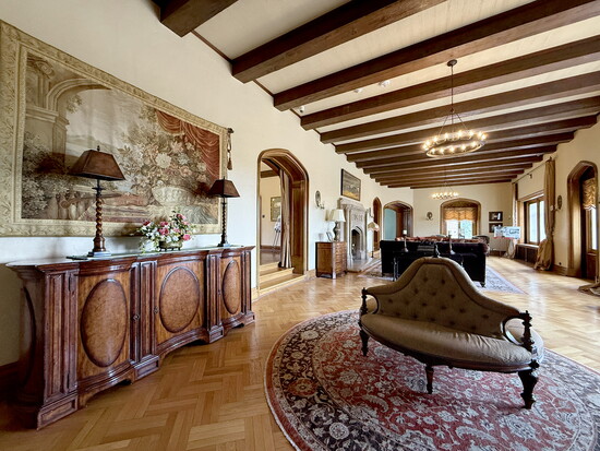 The living room