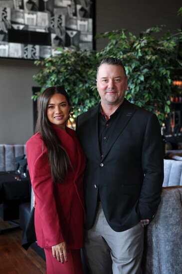Nessa and Jeremiah Hamman, co-founders/operators, Mo's A Place For Steaks, Prime Catering