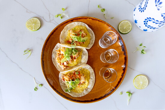 Lobster tacos at La Hacienda. Courtesy La Hacienda