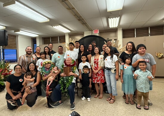 Some of the babies delivered by Dr. Sira celebrated with him in June 2025