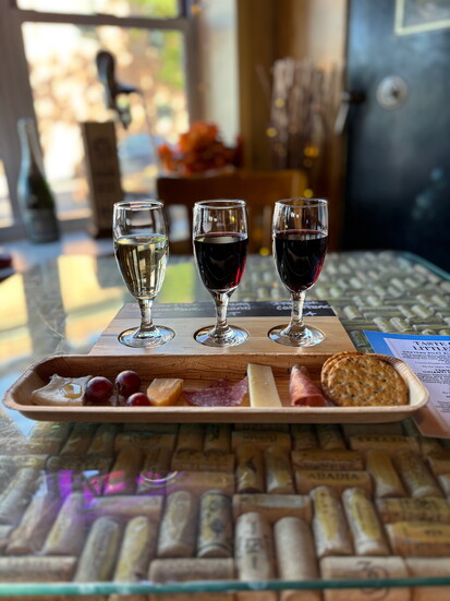  Kate’s Wine Bar - Elevated Wine Flight Experience Paired With Cheese and Charcuterie. $30