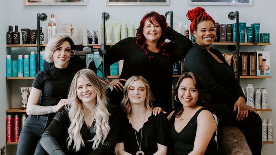 The team at Trend Salon. Photo Credit: Jill Ferrell