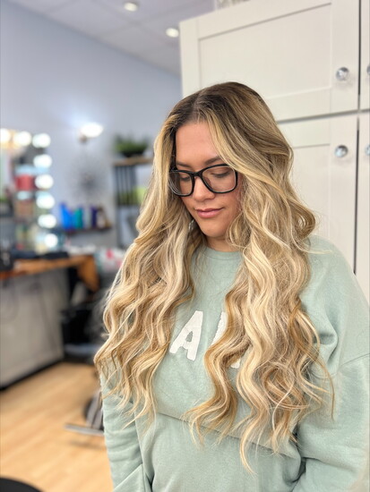 After i-tip extensions. Photo Credit; Codie Burress.