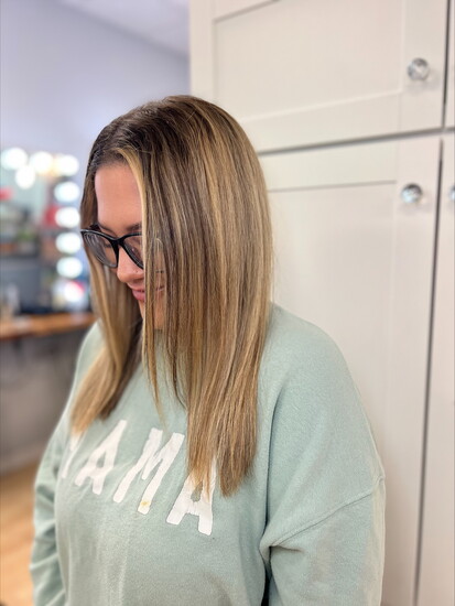 Before i-tip extensions. Photo Credit: Codie Burruss.