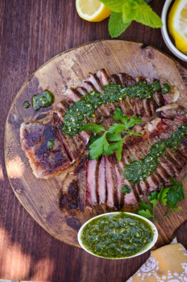 Steak with Chimichurri