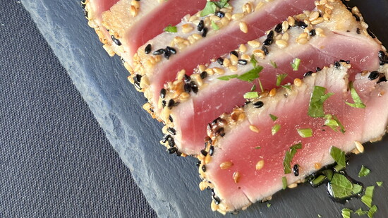 Tuxedo Sesame Seared Tuna