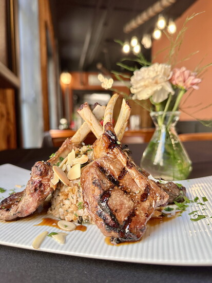 Grilled Lamb Lollipops