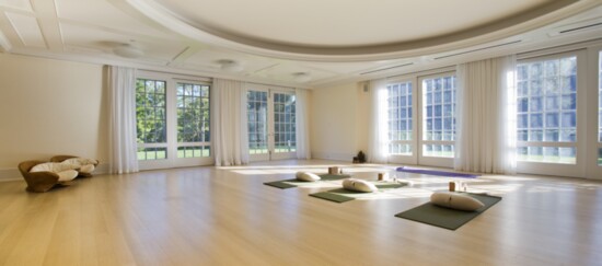 The Yoga Room at the Mayflower Inn 