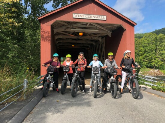 Covered Bridge Electric Bike in West Cornwall offers electric bike rentals 