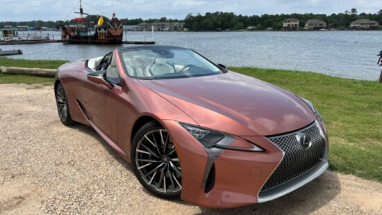 The 2024 Lexus LC 500 Convertible