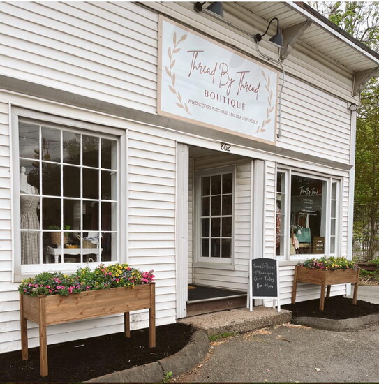 Thread by Thread Boutique is one of the newer retail establishments in South Glastonbury. 