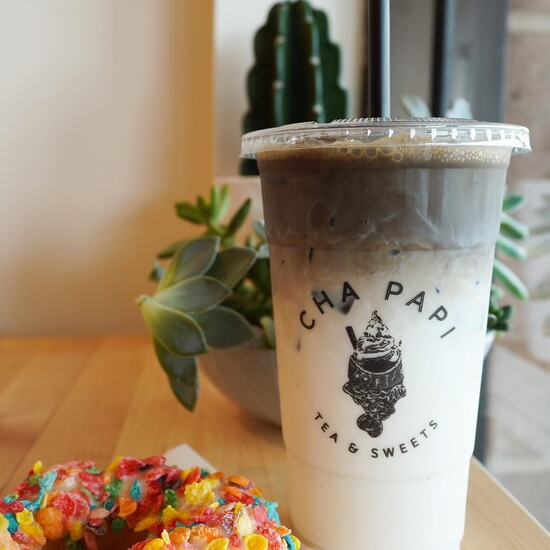 Hojicha - Roasted Japanese Green Tea - and a Sweet Treat from Cha Papi